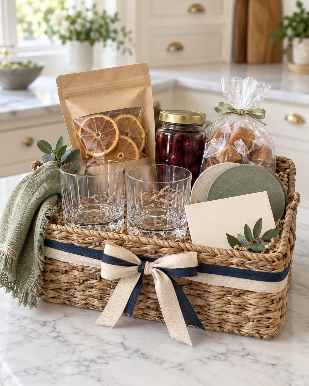 Bourbon-Inspired Evening — gift basket by Bluegrass Basket & Bow